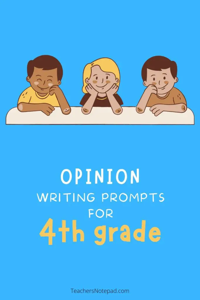 opinion writing essay 4th grade
