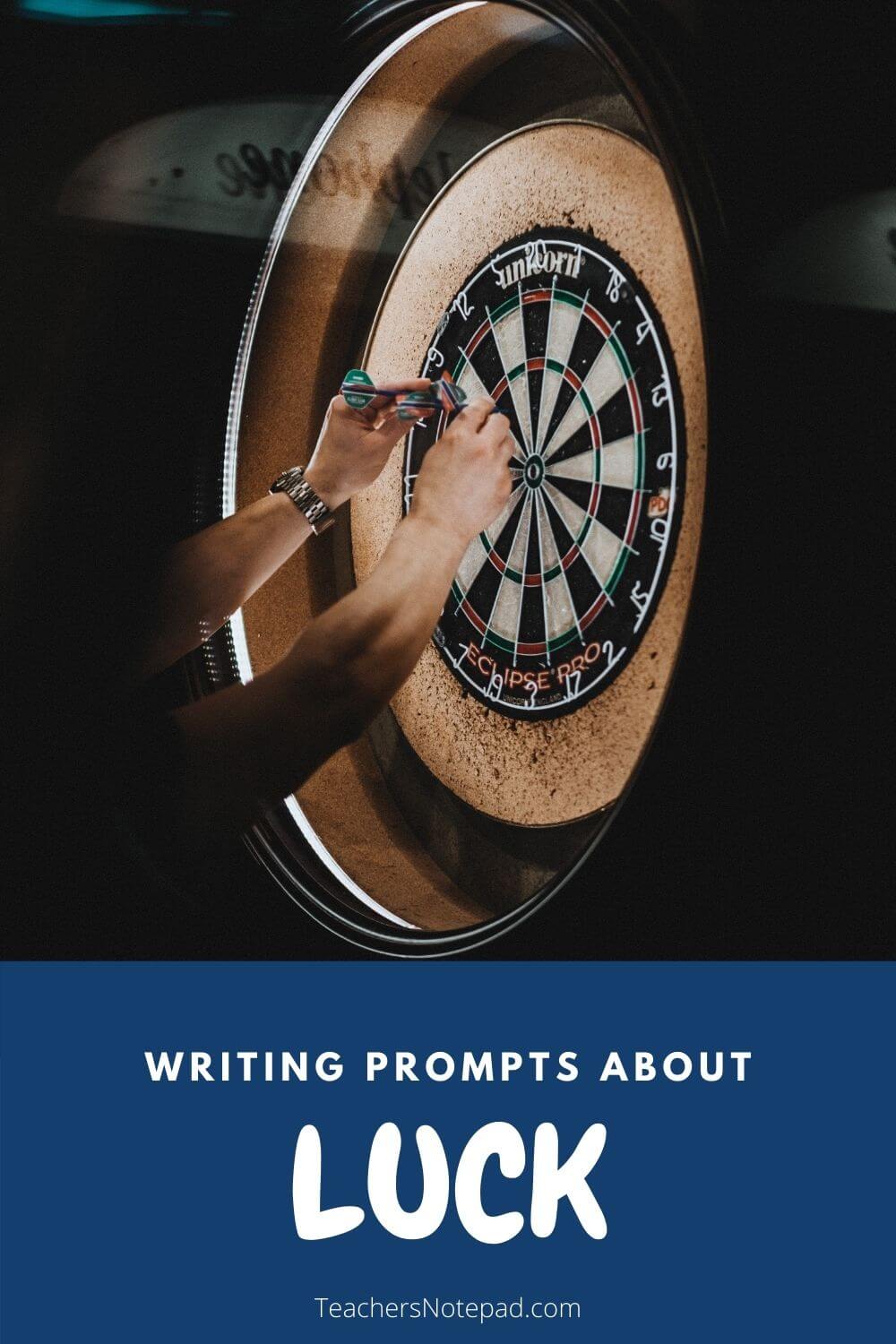 33 Writing Prompts about Luck Teacher's Notepad