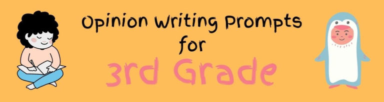 33 Opinion Writing Prompts for 3rd Grade – Teacher's Notepad